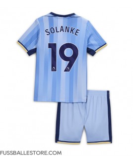 Günstige Tottenham Hotspur Dominic Solanke #19 Auswärts Trikotsatzt Kinder 2024-25 Kurzarm (+ Kurze Hosen)